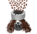 Electric burr coffee grinder YOER Mulino BCG01BK