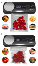 Vacuum sealer with scale YOER Fresh Food VSS01BK