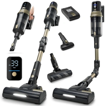 VC03G ZESTAW Odkurzacz pionowy Yoer UltimateDynamics + Bateria + Szczotka do dywanów + Szczotka do wyczesywania sierści zwierząt