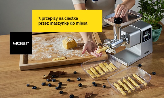 3 przepisy na ciastka przez maszynkę do mięsa