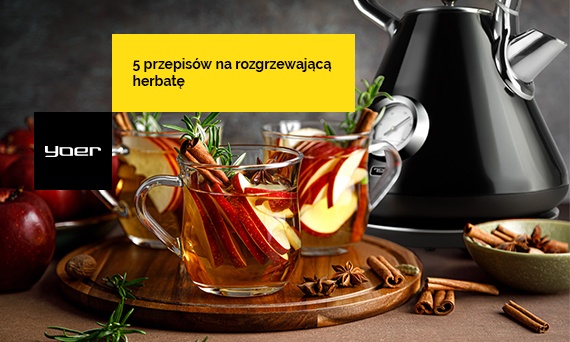 5 przepisów na rozgrzewającą zimową herbatę
