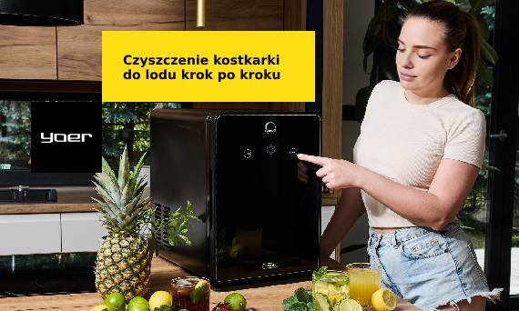 Jak czyścić kostkarkę do lodu? Konserwacja kostkarki krok po kroku