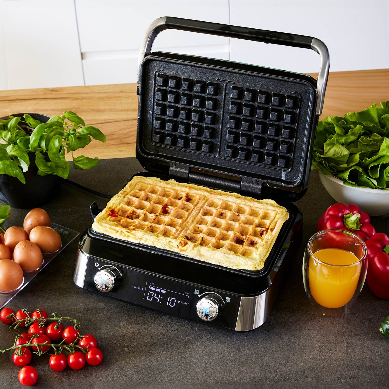 "omlet-z-gofrownicy