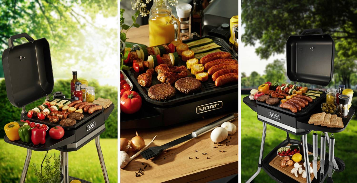 grill elektryczny do ogrodu i na balkon
<p style=