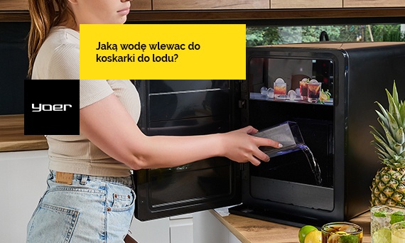 Kostkarka do lodu - jakiej wody używać do robienia kostek lodu?
