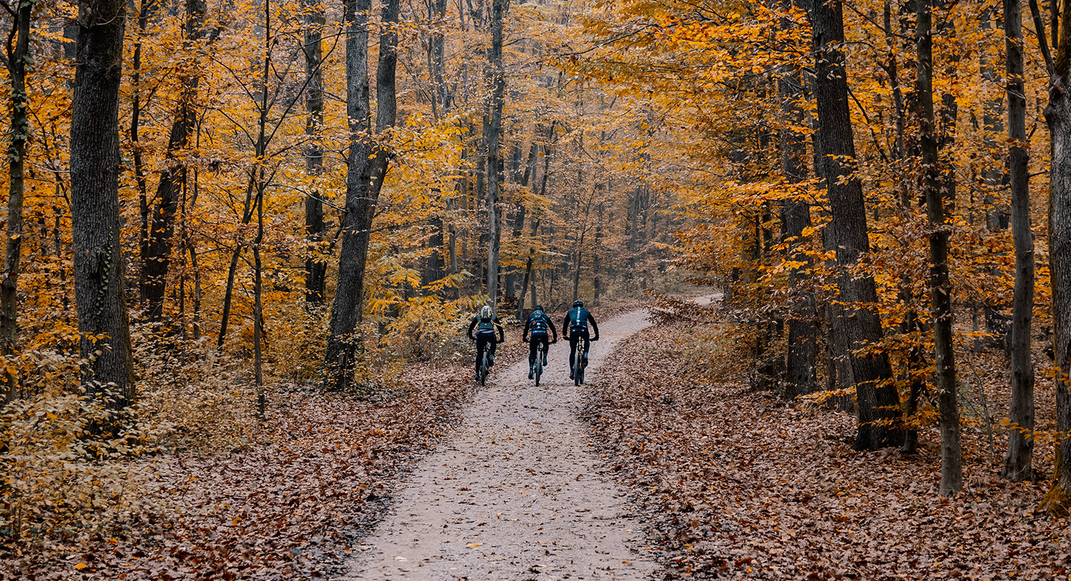 jesień-zimno-przygoda-wycieczka-rowerowa-trasa-rowerowa-chłód-las-wzgórza-ścieżka-rowerowa