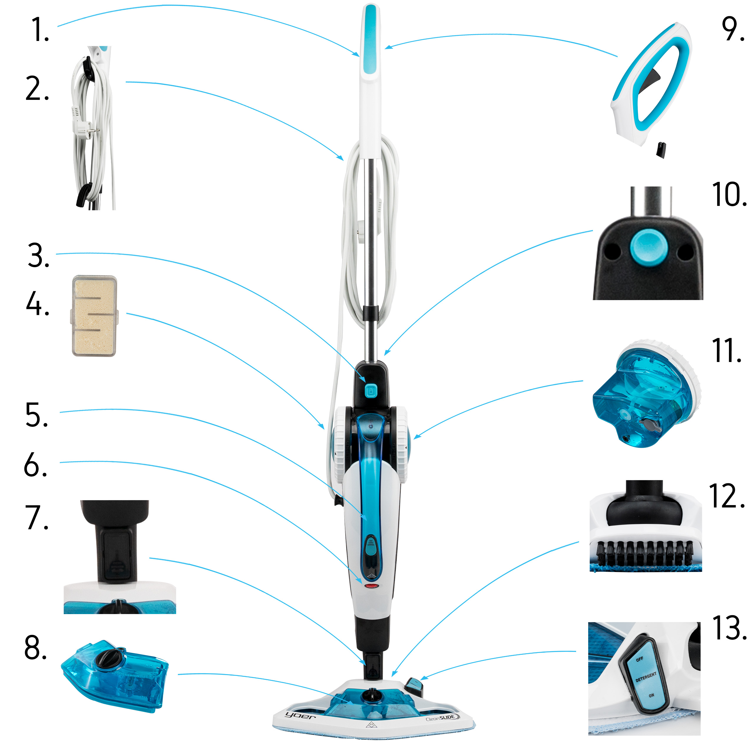 Bissell lift off steam mop цена фото 43